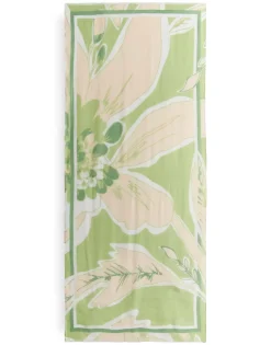 Aflume scarf green glow
