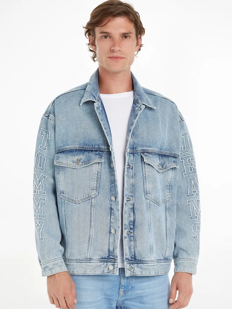 AIDEN OVERSIZED DNM JKT BG8014 denim light