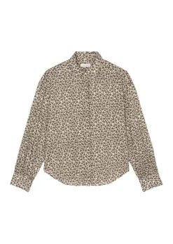 Allover-Print-Bluse straight multi