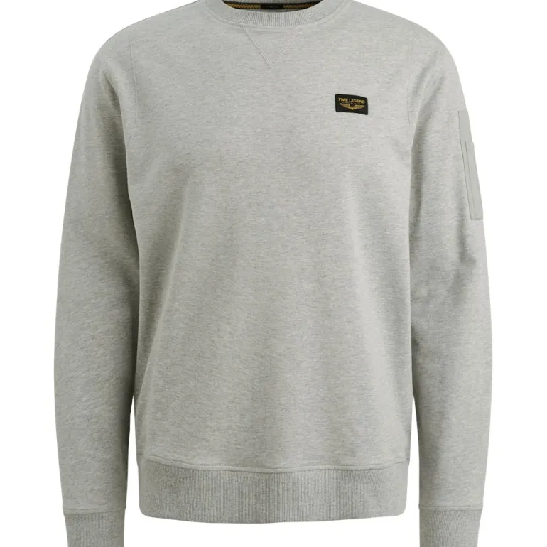 American Classic sweat light grey melee