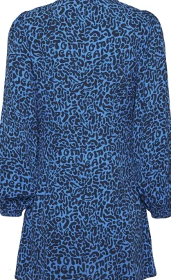 ANIMAL PRINT RUCHE DRESS 0kp