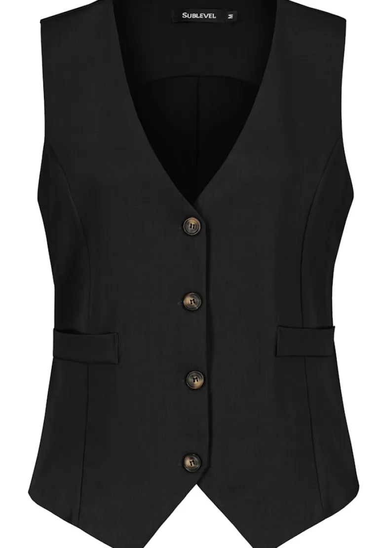 Anzugweste black no 1
