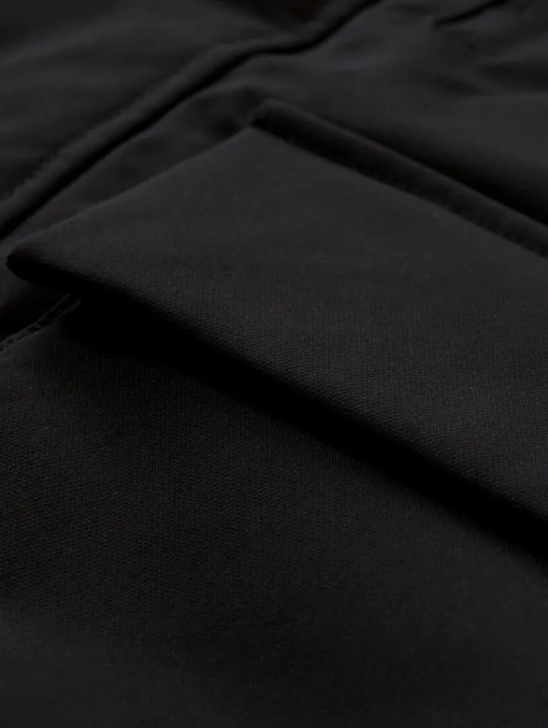 Arctic Parka mit abnehmbarer Kapuze black