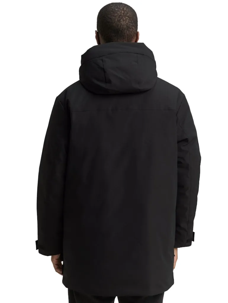 Arctic Parka mit abnehmbarer Kapuze black