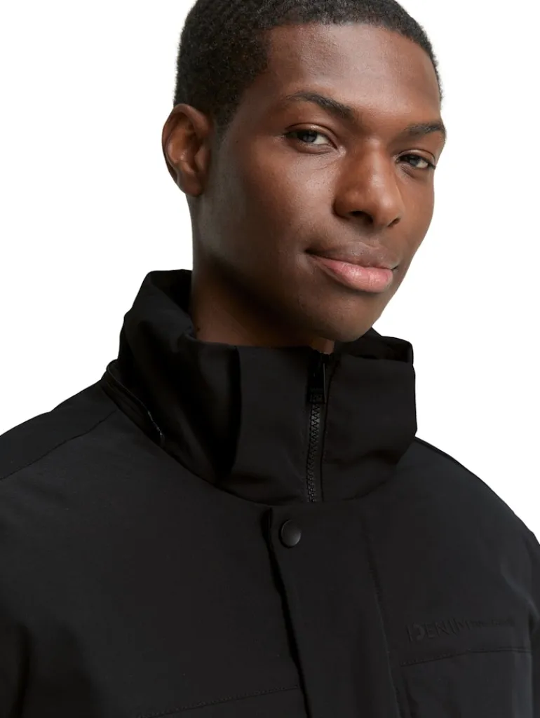 Arctic Parka mit abnehmbarer Kapuze black