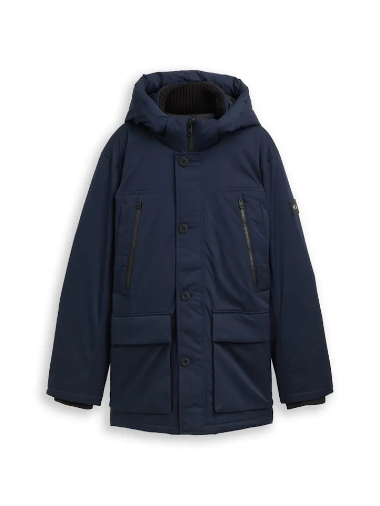 Arctic Parka mit abnehmbarer Kapuze sky captain blue