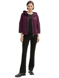 7/8 Arm Sweatjacke blackberry