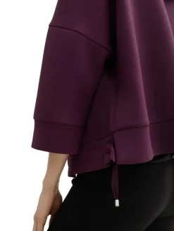 7/8 Arm Sweatjacke blackberry