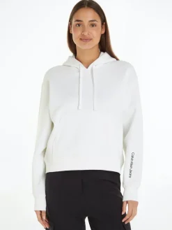 BACK DIAMOND GRAPHIC HOODIE bright white