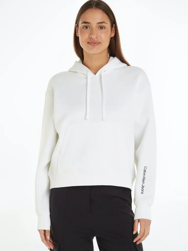 BACK DIAMOND GRAPHIC HOODIE bright white