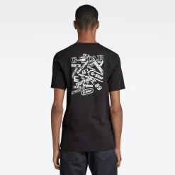 Back gr slim r t dk black