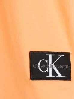 BADGE ROUND HEM TEE crushed orange