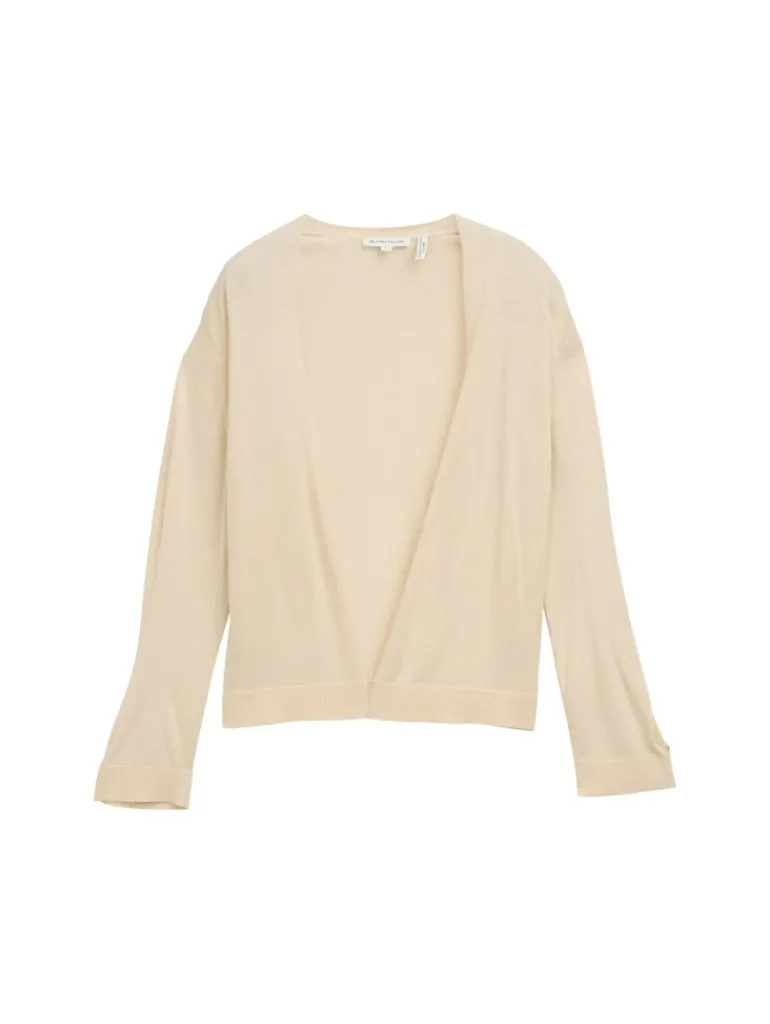 Basic Cardigan champagne