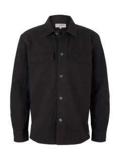 Basic Hemdjacke black