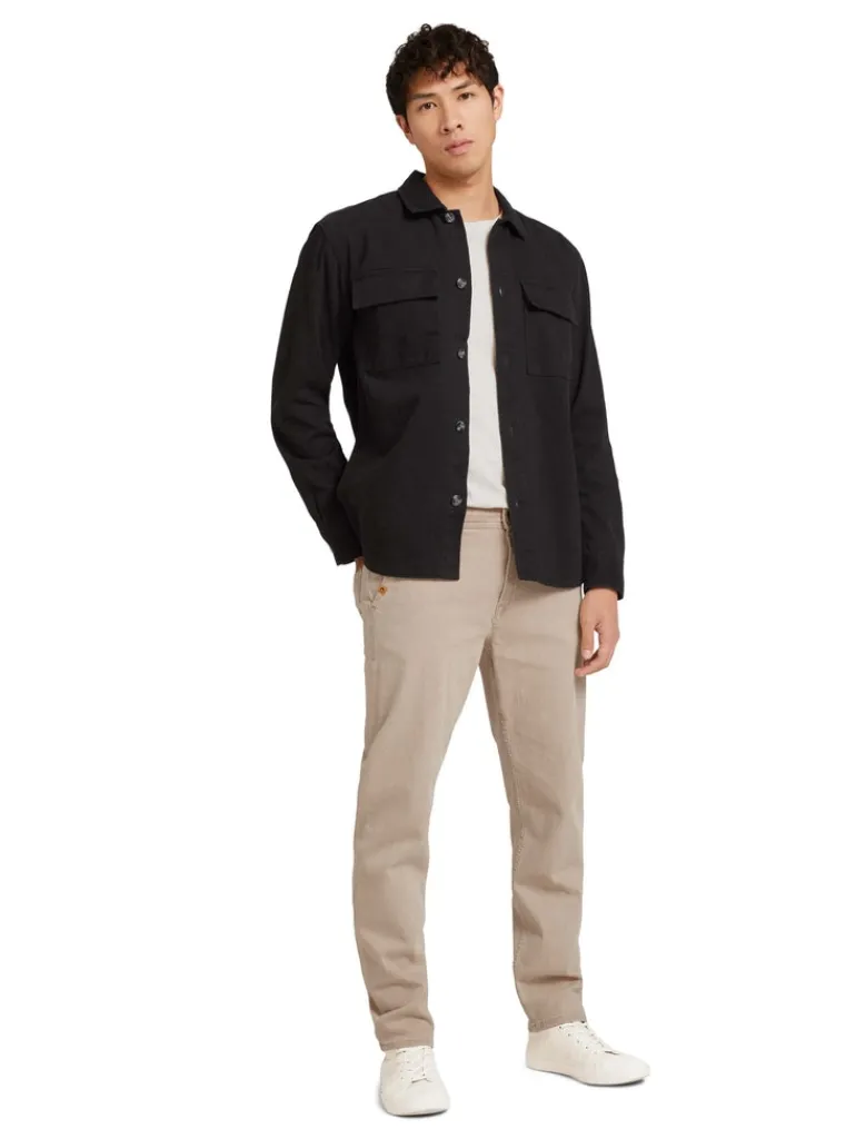 Basic Hemdjacke black