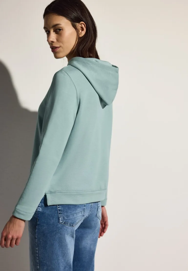Basic Hoodie cool salvia green