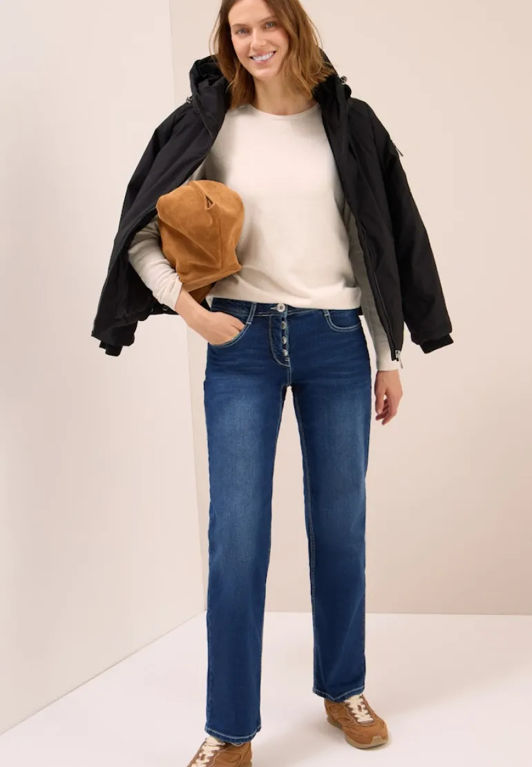 Basic Pullover oat milk beige melange