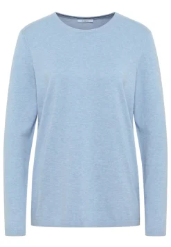 Basic Pullover whisper blue melange