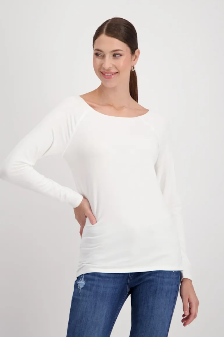 Basic-Shirt off-white