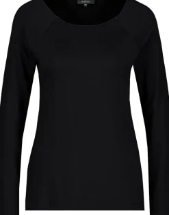 Basic-Shirt schwarz