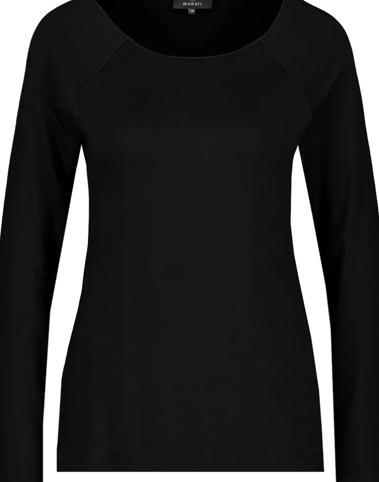 Basic-Shirt schwarz