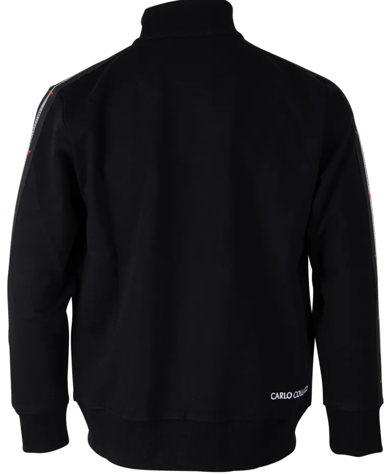 Basic Sweatjacke schwarz