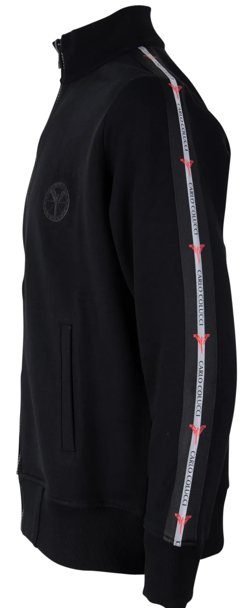 Basic Sweatjacke schwarz