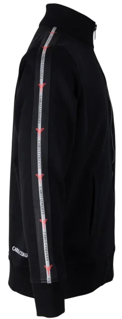 Basic Sweatjacke schwarz
