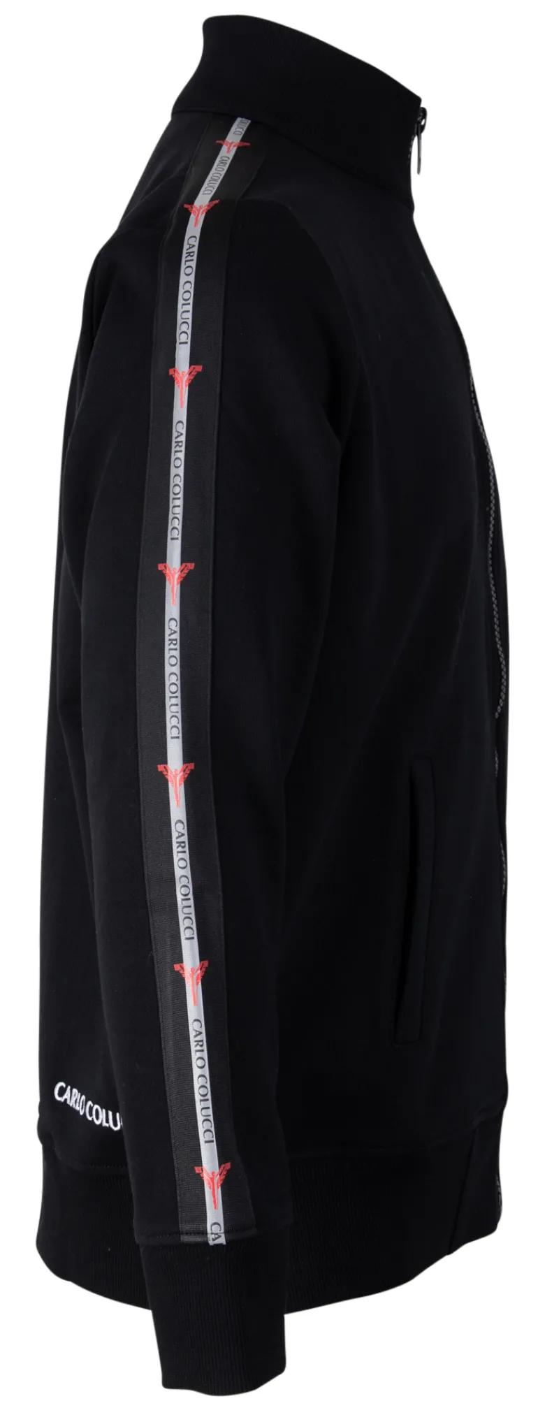 Basic Sweatjacke schwarz