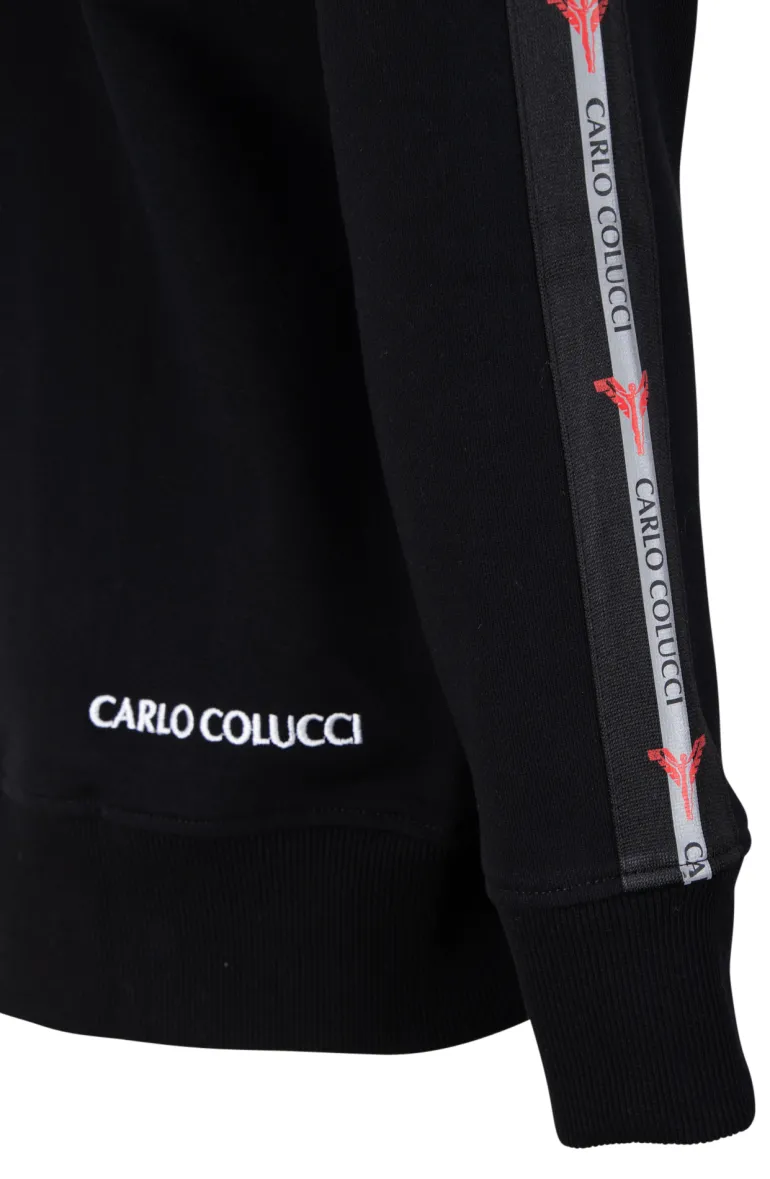 Basic Sweatjacke schwarz
