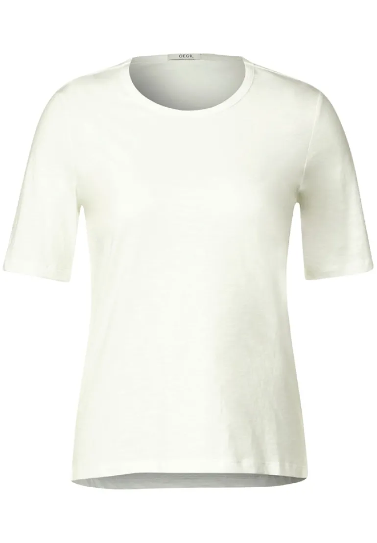 Basic T-Shirt vanilla white