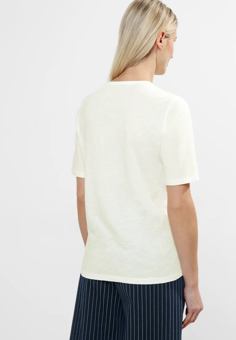 Basic T-Shirt vanilla white