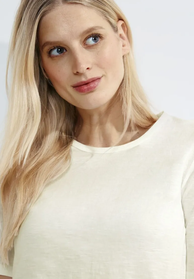 Basic T-Shirt vanilla white