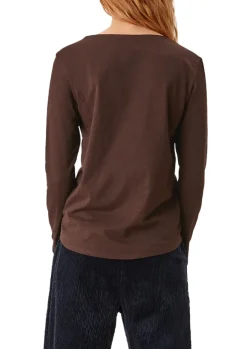 Baumwollshirt braun2