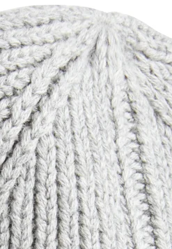 Beanie aus einem Baumwoll-Kaschmir-Mix stone gray