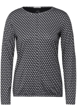 Bedrucktes Shirt platinum grey