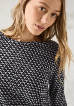 Bedrucktes Shirt platinum grey