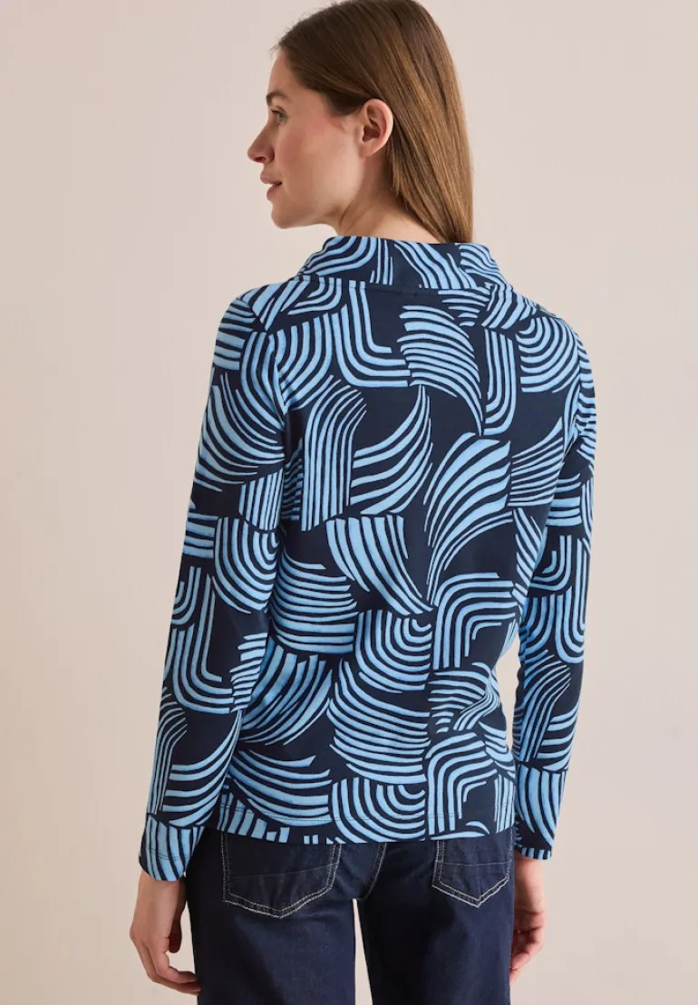 Bedrucktes Shirt universal blue