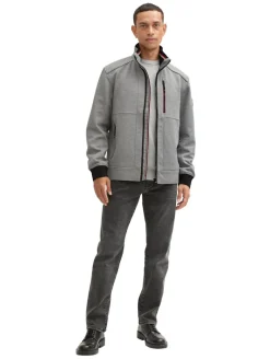 Übergangsjacke mit Reflektoren steel knitted structure