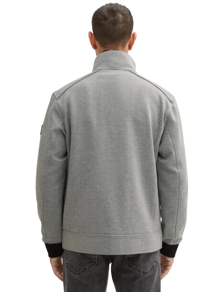 Übergangsjacke mit Reflektoren steel knitted structure