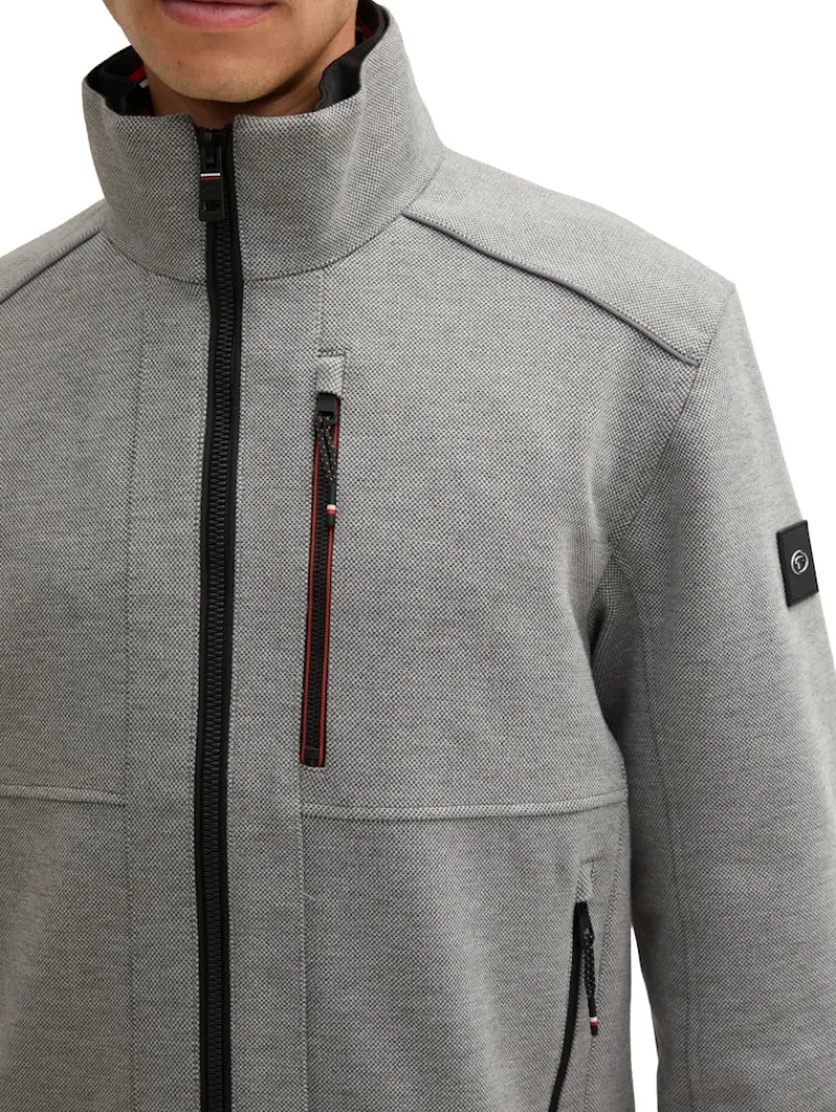 Übergangsjacke mit Reflektoren steel knitted structure