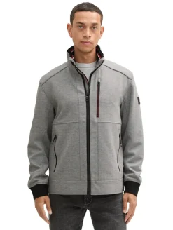 Übergangsjacke mit Reflektoren steel knitted structure