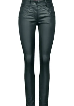 Beschichtete Hose fir green