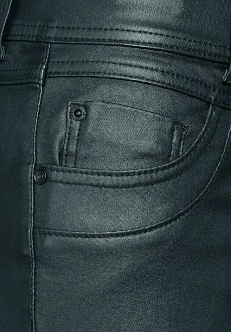 Beschichtete Hose fir green