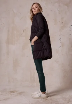 Beschichtete Hose fir green