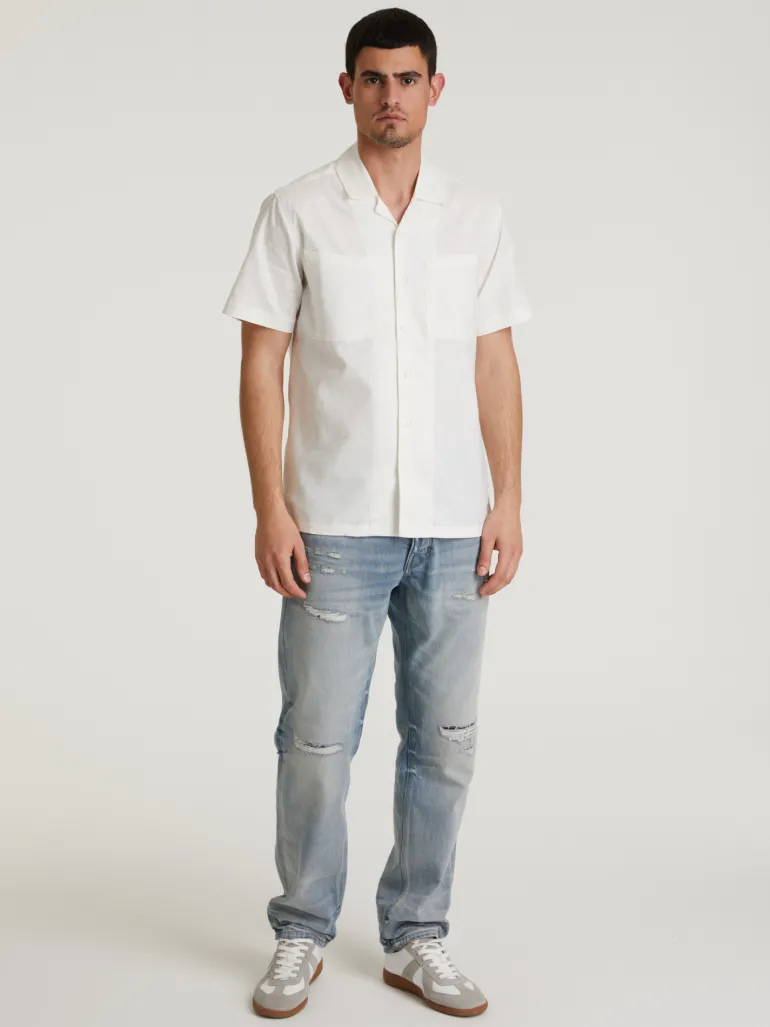 BIZZ LINEN f white