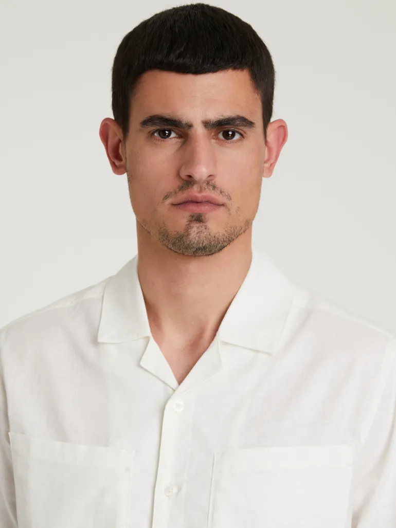BIZZ LINEN f white