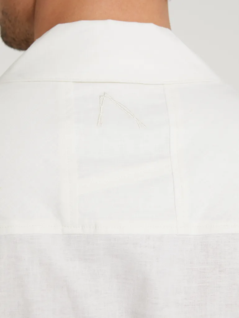 BIZZ LINEN f white