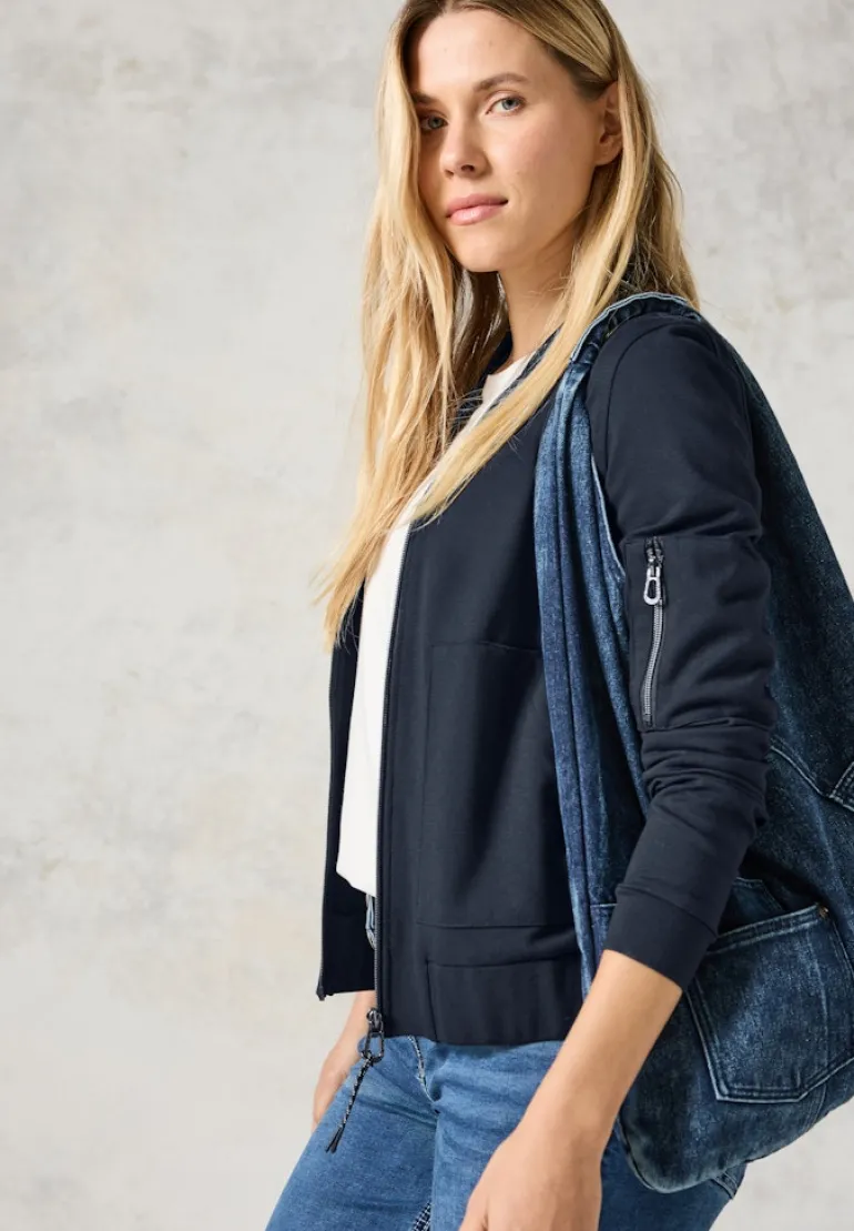 Blouson-Jacke deep petrol