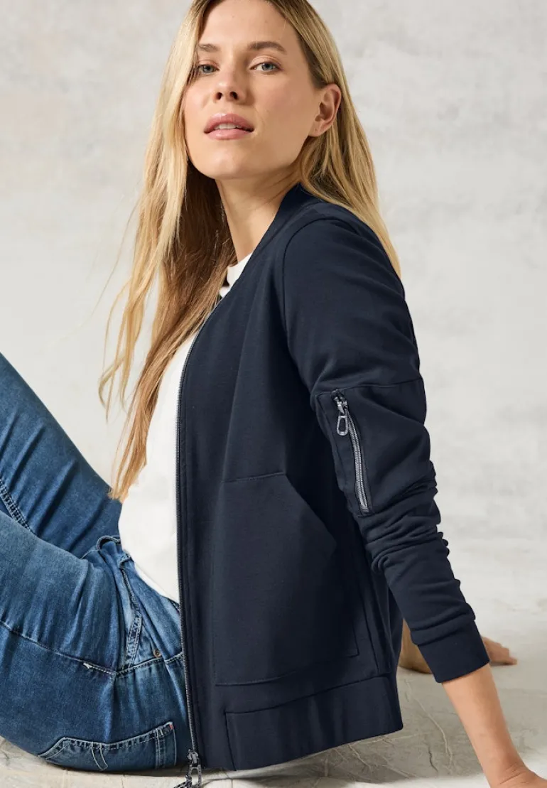 Blouson-Jacke deep petrol
